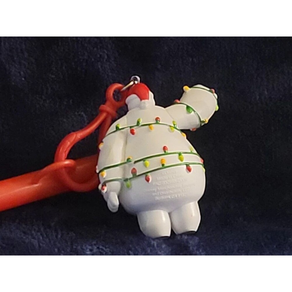 2025 Disneyland Baymax Holiday Straw Clip Big Hero 6 Disney Parks